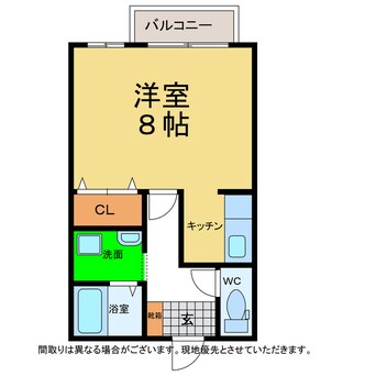 間取図 サンリバー２１