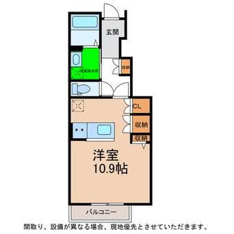 間取図 ブライト羽ノ浦A