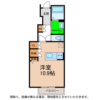 間取図 ブライト羽ノ浦A
