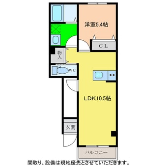 間取図 カサ・ミラ