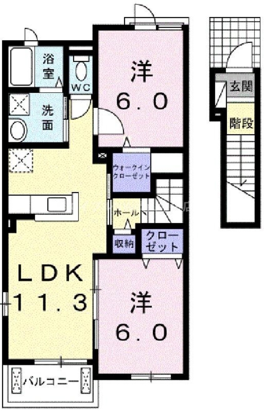 間取図 シンビオシスⅠ