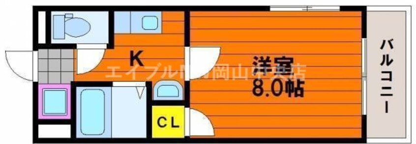 間取図 アレグリア内山下