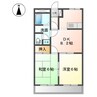 ＮＥＷフレンディＳＥＫＩ 2DKの間取り