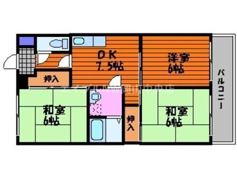 間取図 奥田ハイツ