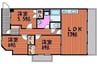 クレール新屋敷 3LDKの間取り