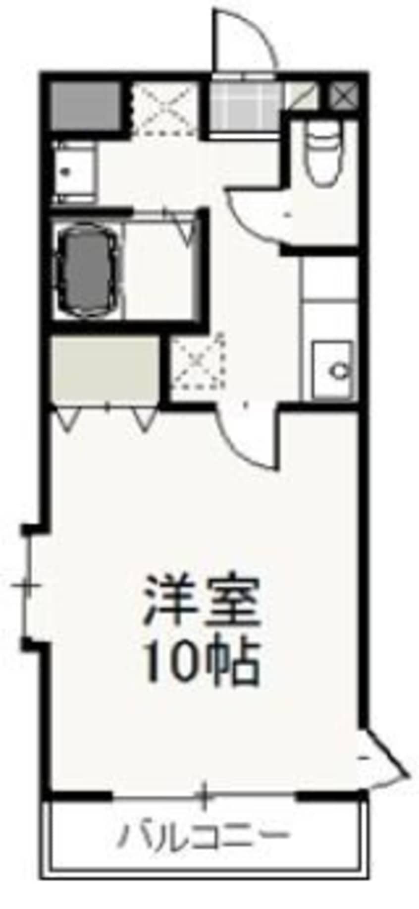 間取図 East Court Ａ
