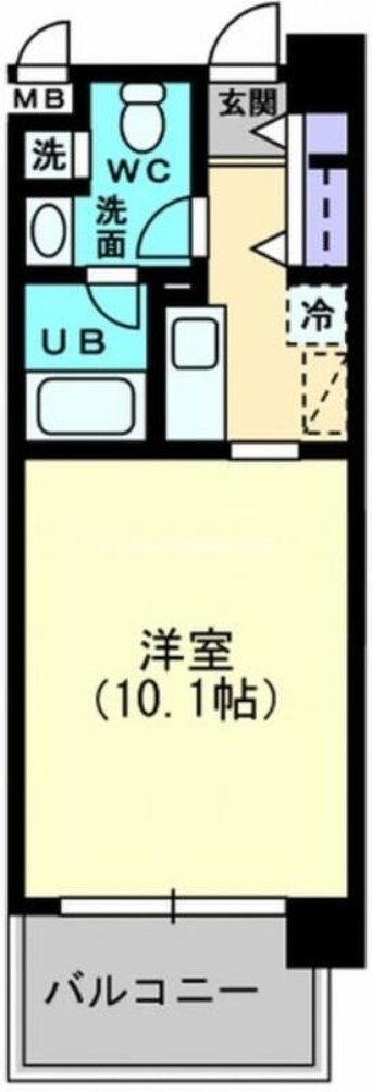 間取図 AXiS伊島