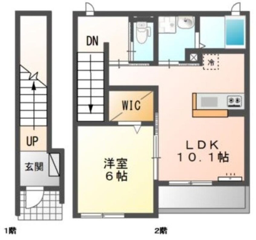 間取図 プランドールテラス