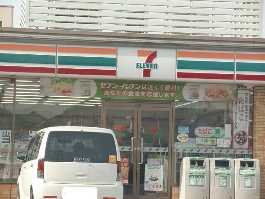 セブンイレブン岡山白石店(コンビニ)まで412m プランドールテラス