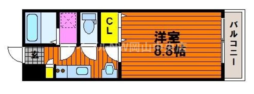 間取図 岩田ビル第３