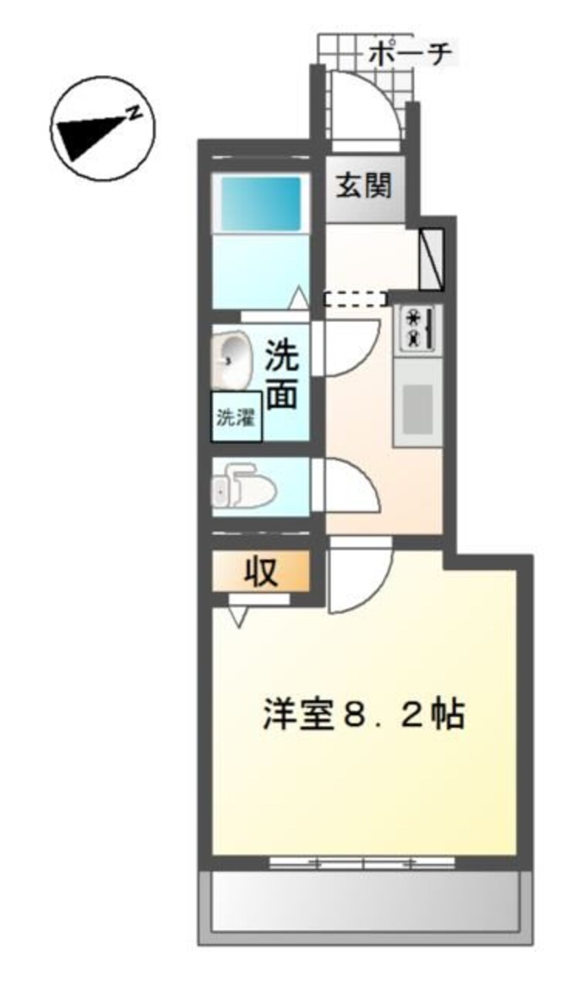間取図 ベル・ソレイユ