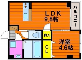 間取図 サンフォレスタ西古松