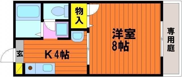 間取り図 サンライズコーポ