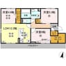 BLISS COURT Ⅱ 3LDKの間取り