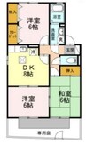 シエル・クレール　Ｂ棟 2LDKの間取り
