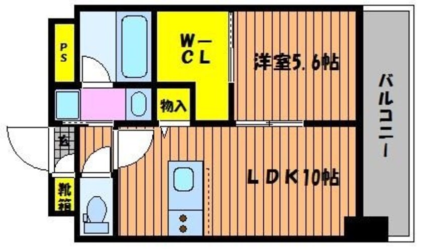 間取図 N・O医大南