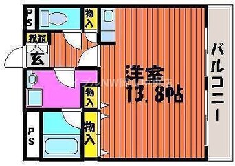 間取図 ブランカ新屋敷