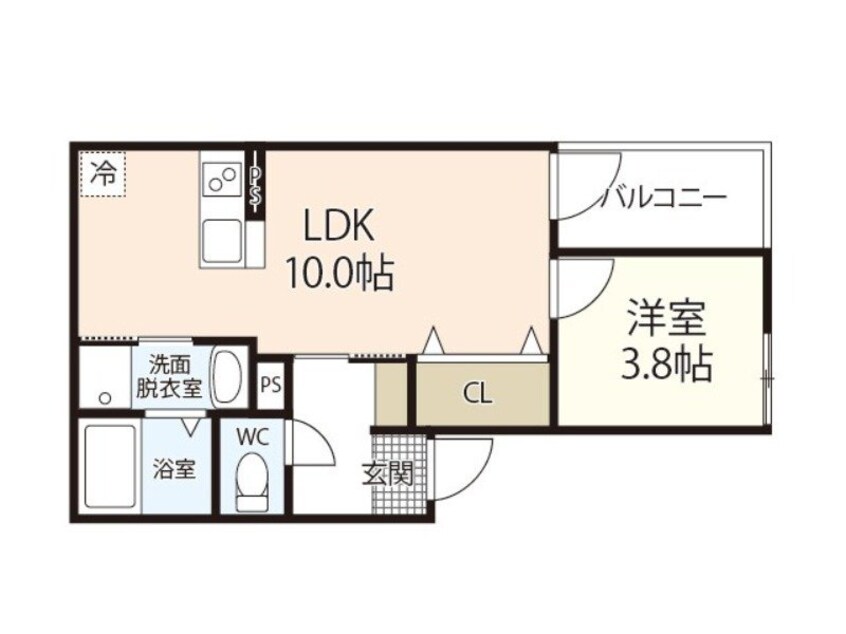 間取図 REGALE MIKADO
