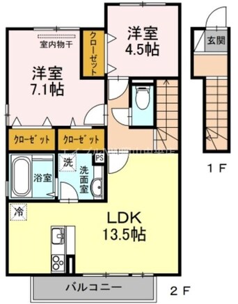 間取図 エスペランサ