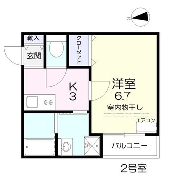 間取図 ヴィーナスコート島田本町