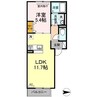 あかりⅡ 1LDKの間取り