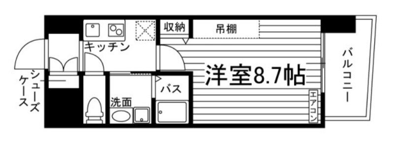 間取り図 （仮称）フォレスタ岡山医大前