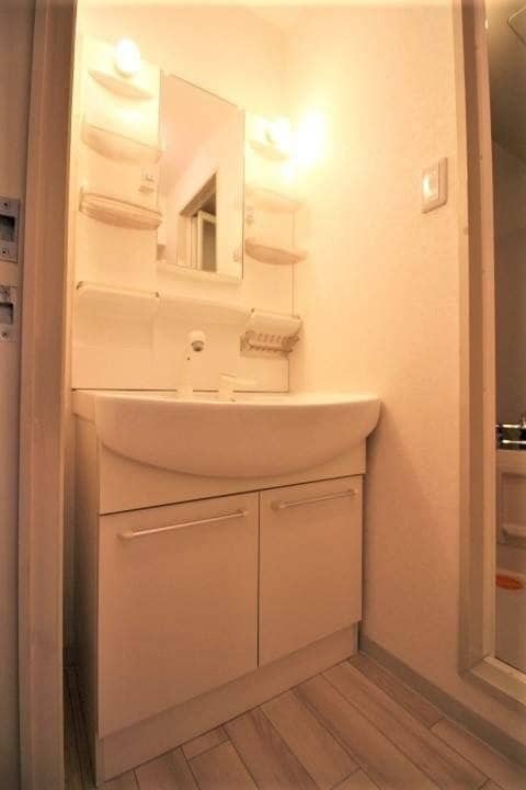 独立洗面台 コロニアルリビング西島田ウエストタワー