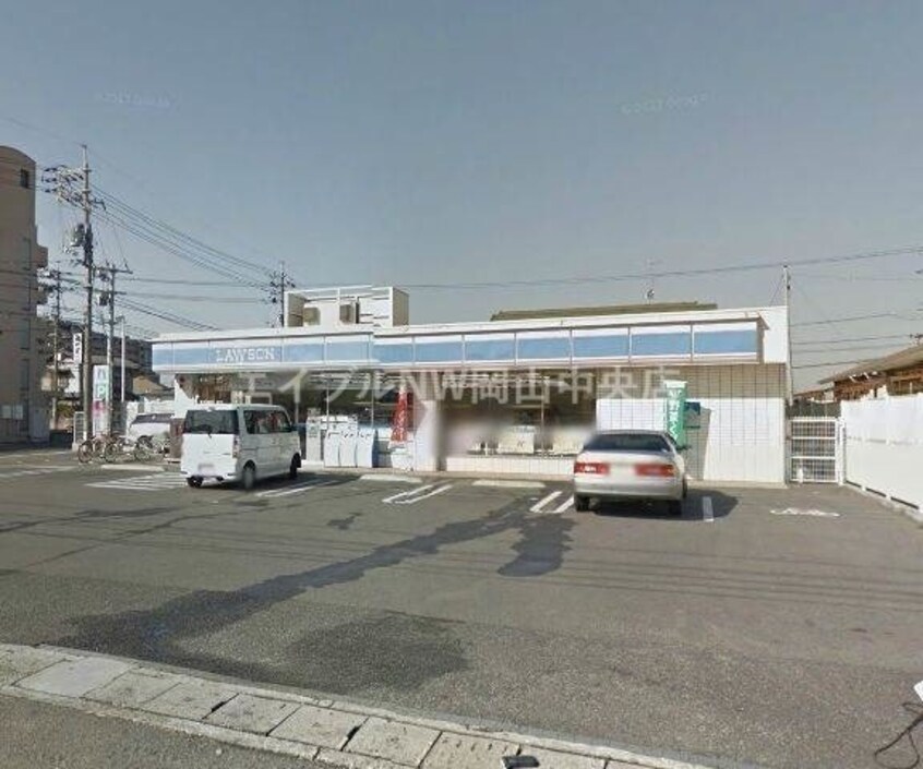 ローソン岡山藤原西町店(コンビニ)まで161m メゾンラフレーズⅡ