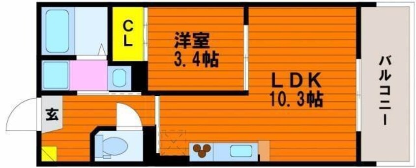 間取図 アウトルック