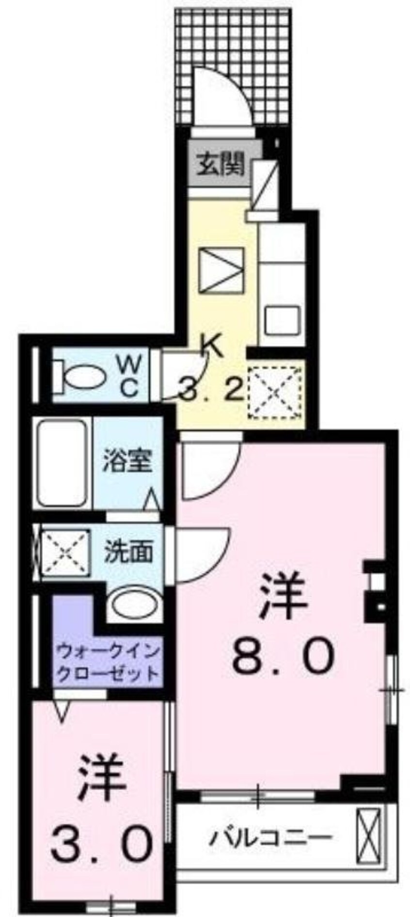 間取図 エテルノ・ベル