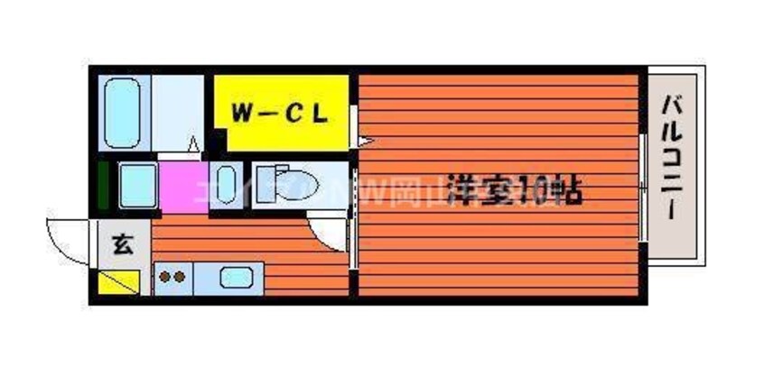 間取図 カフェテリアワケⅡ