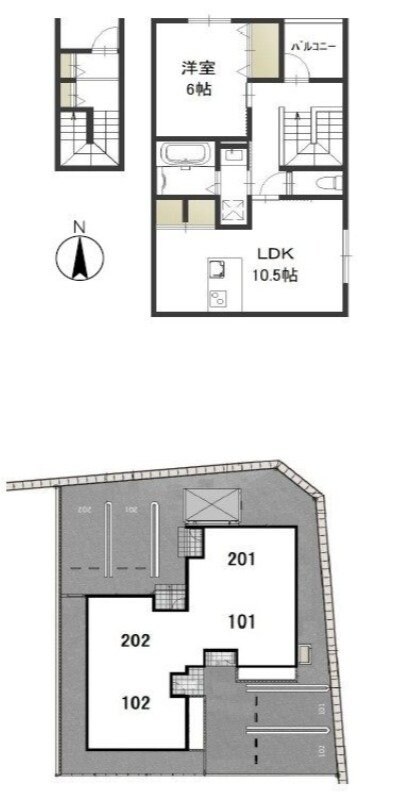 間取り図 ノーブル高柳