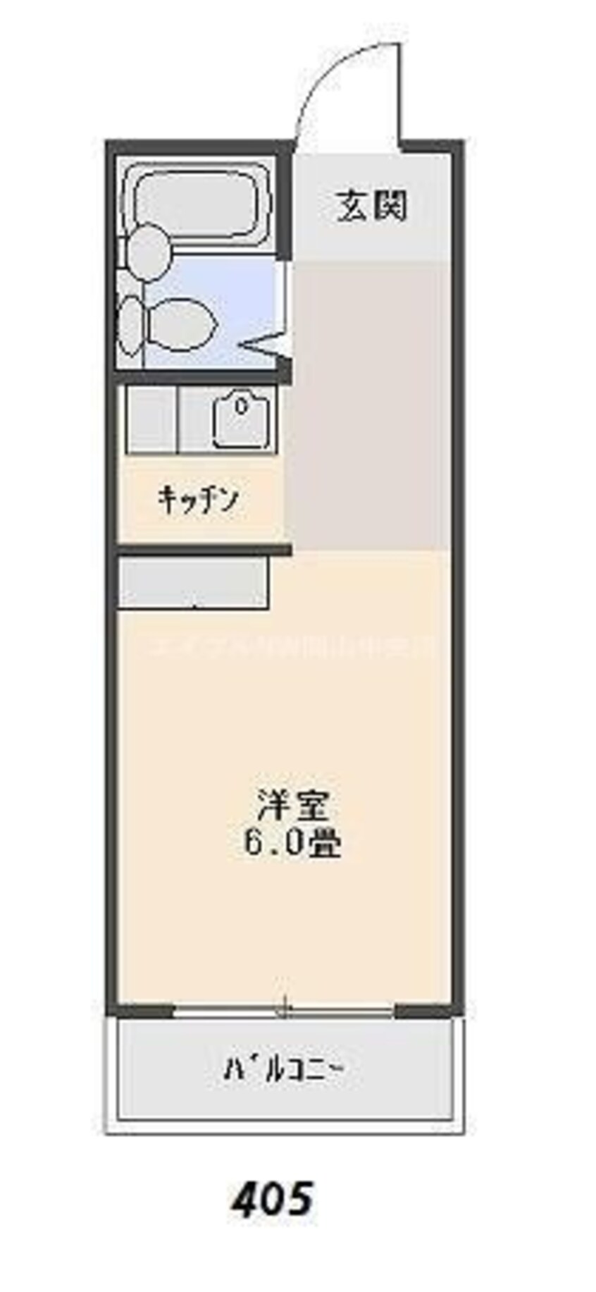 間取図 メゾン岡町