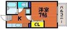 ナウ・ビラージュ 1Kの間取り