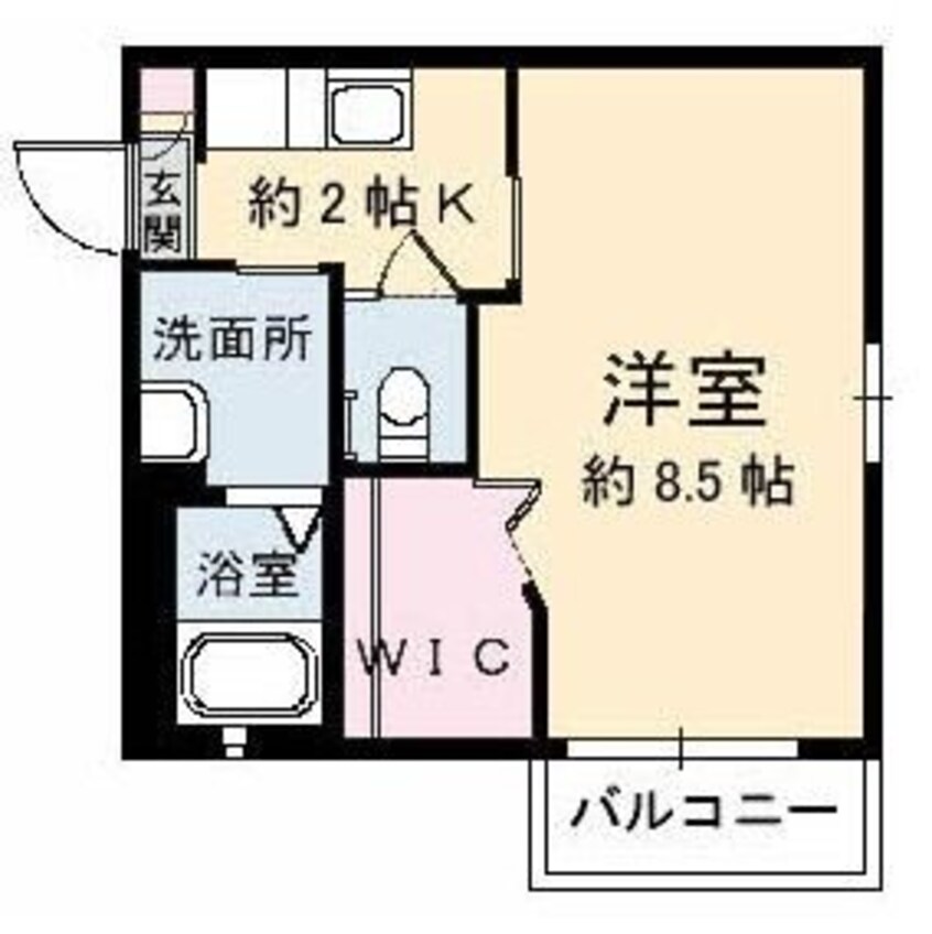 間取図 アンシャンテ