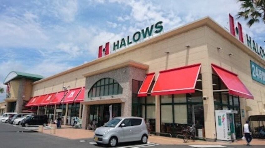 ハローズ当新田店(スーパー)まで874m トゥルーランド錦Ｅ
