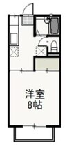 サンコーポ東古松 1Kの間取り