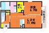 プレミアージュ 1LDKの間取り