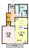 フィオリトゥーラ 1LDKの間取り