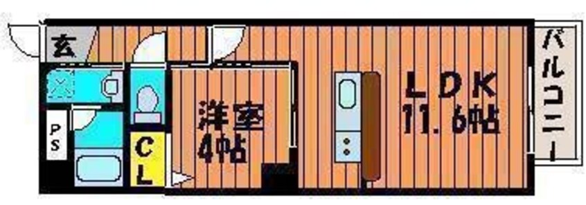 間取図 ウイング21中山下