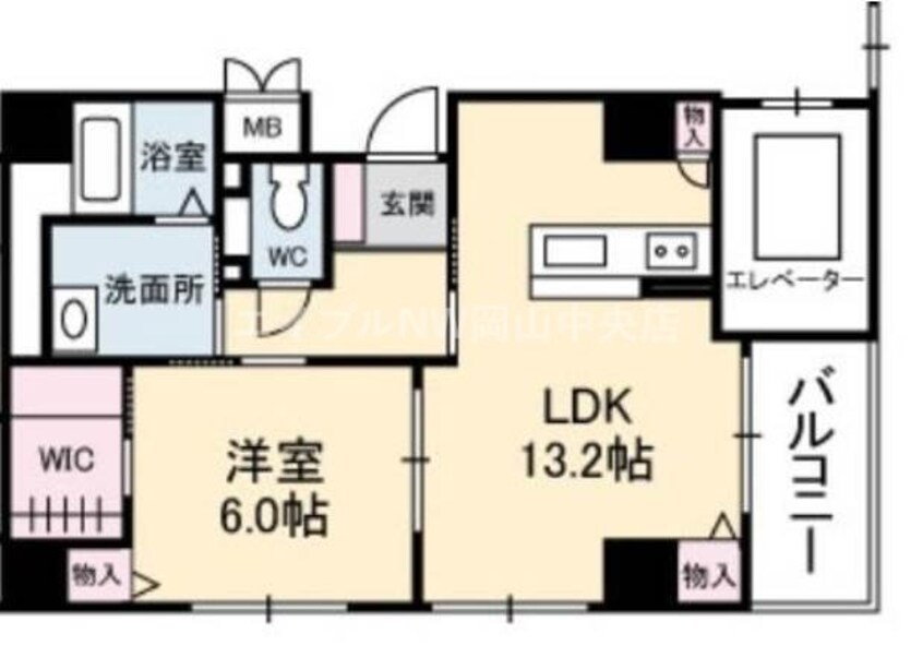 間取図 ヴィオーラ中山下