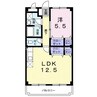 マンションエトランゼ 1LDKの間取り