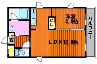 間取図 ボヌールスクェアアコオⅤ番館