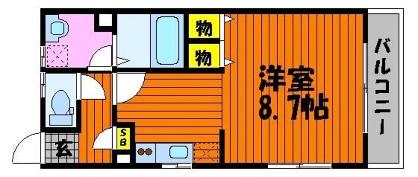 間取図 スバル神田