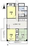あすなろコーポレーション 3LDKの間取り