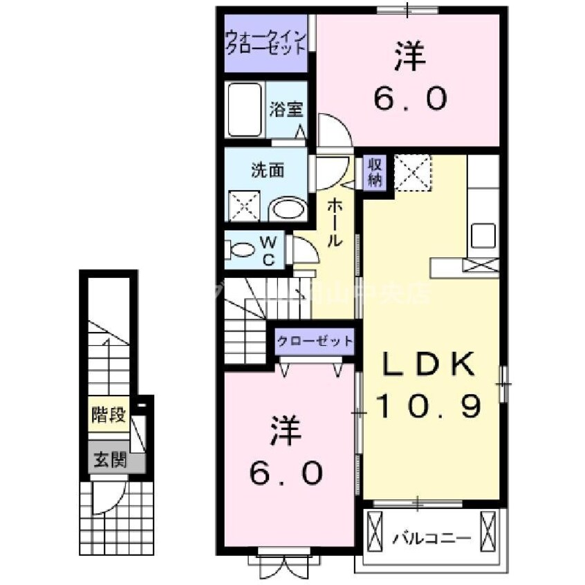 間取図 エスペランザ