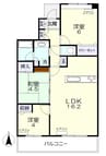 アウルステージ伊島北町 3LDKの間取り