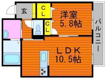間取図 グリーンコート成和
