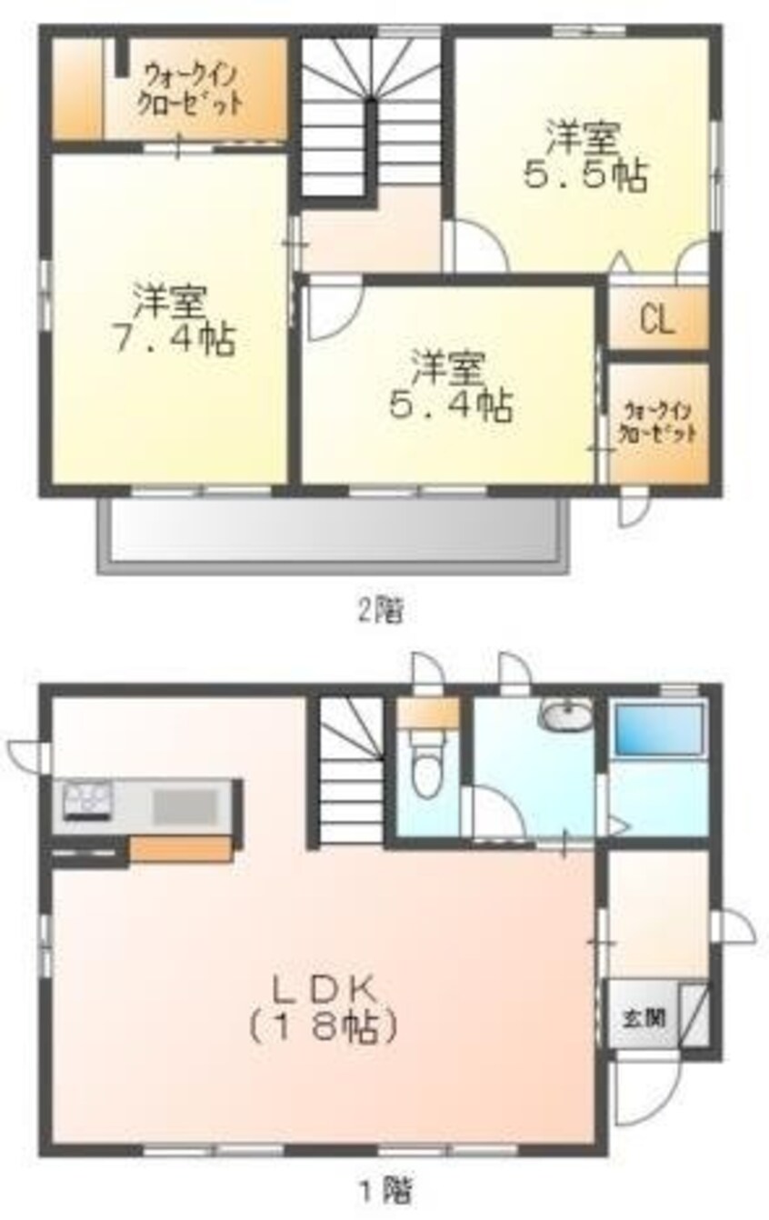 間取図 大供本町戸建