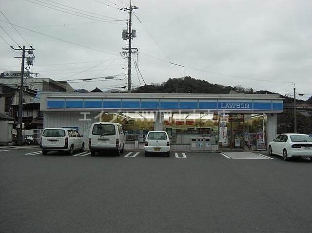 ローソン岡山大福店(コンビニ)まで141m ディアス大福　A棟